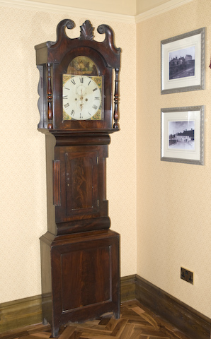 Longcase clock. The George Inn, Piercebridge 
