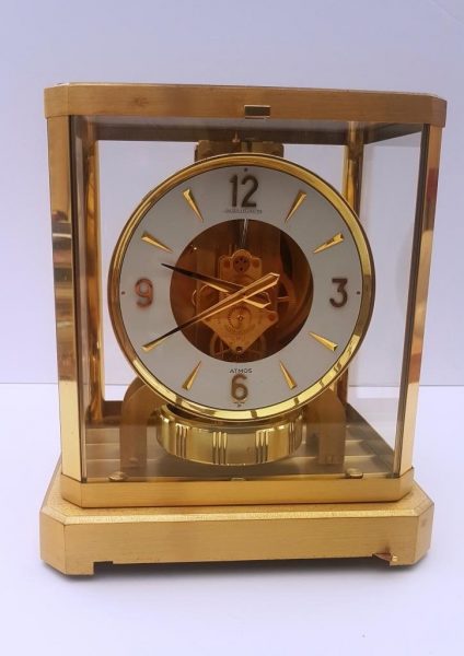 Jaeger-leCoultre Atmos clock with case