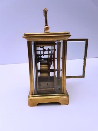 Carriage clock and case - The Clock Shop